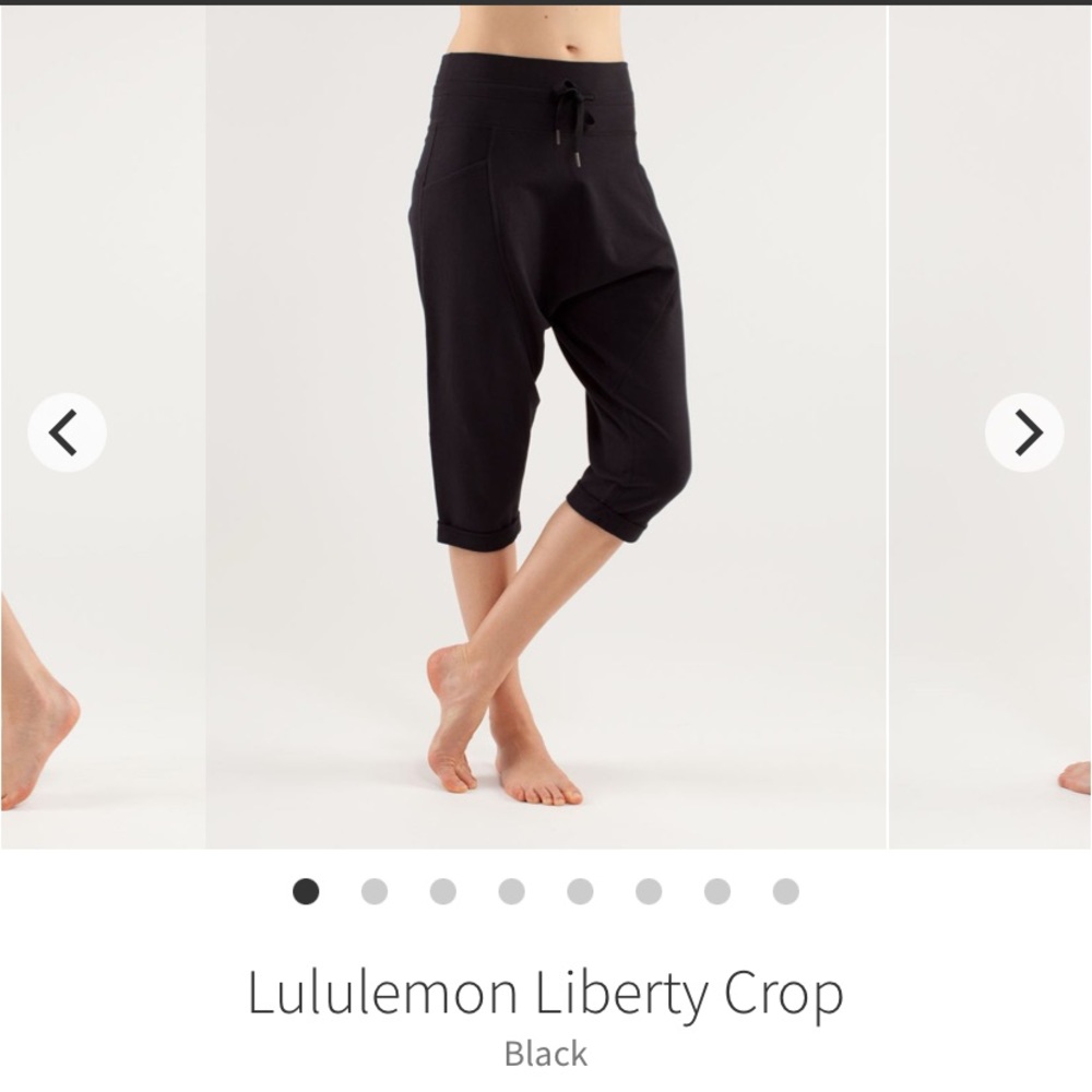 Lululemon Liberty Crop Harem Joggers 4 small